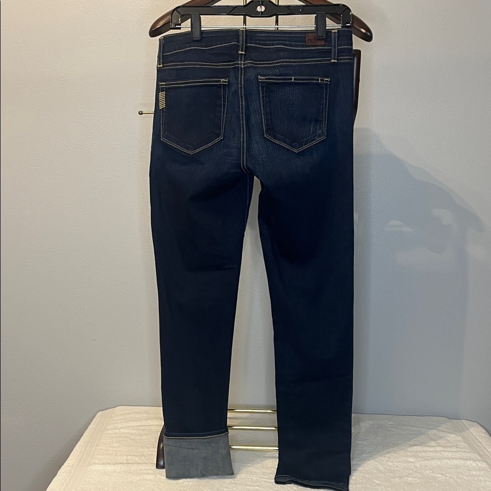 PAIGE Women's Midnight Blue Skyline Skinny Jeans Size 30 NWOT - Picture 3 of 4